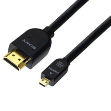 SONY DLC-HEU15A HDMI-micro High Speed Cable Ethernet-enabled 3D Video Support