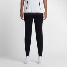NIKE NWT 803575-010 Women's Nike Sportswear Tech Fleece Pants!! BLACK MEDIUM
