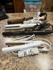 Hairstyling Tools Lot Of 4 Curling Irons Bella Pro, ROSEB-D, StyleCraft & More