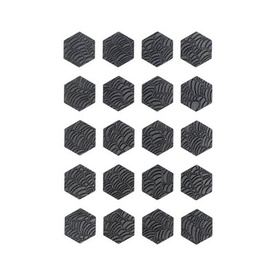 Pack of 20 Anti Slip Silicone Sticker Adhesive Grip Pad Sweat Resistant