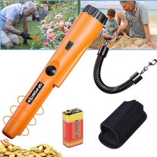Portable Metal Detecto 360°Search Treasure Pinpoint Finder Probe w/LED for Adult