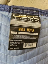 US Cargo Control MBMEGA85-12PK 72 x 80" Moving Blanket - Blue, Pack of 12