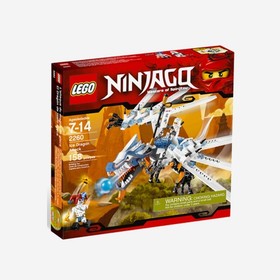 Lego 2260 Ninjago Ice Dragon Attack 158pcs Factory-Sealed