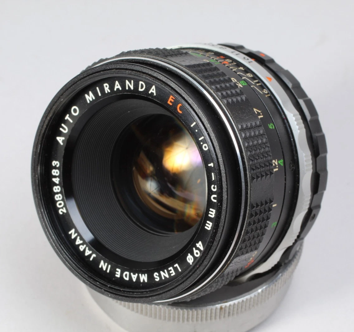 50mm Focal f/1.8 Camera Lenses Miranda for sale - eBay