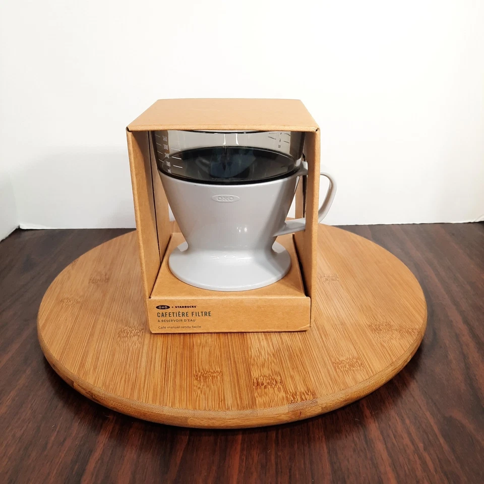 星巴克 OXO 倒咖啡机 12 盎司带水箱过滤器新品 — 第 4/4 张图片