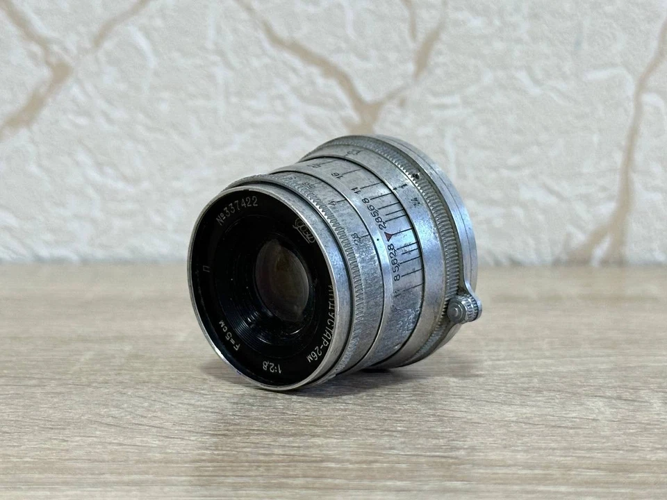 Lens Industar-26m 2,8/50 M39 Red P Vintage Rangefinder Lens ussr Soviet - Image 3 of 4