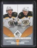 David Pastrnak / Patrice Bergeron 2022-23 SP Authentic Collaborations #C-7