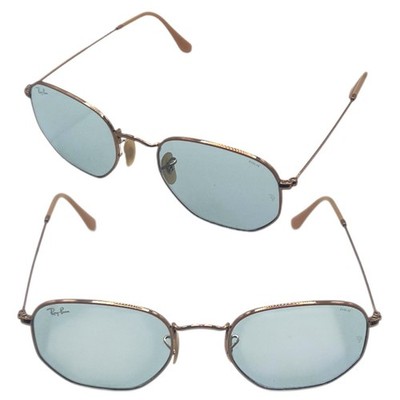 Ray Ban RB3548-N Evolve Edition - Gold / Hellblau - Größe 54/21 - Inklusive Etui