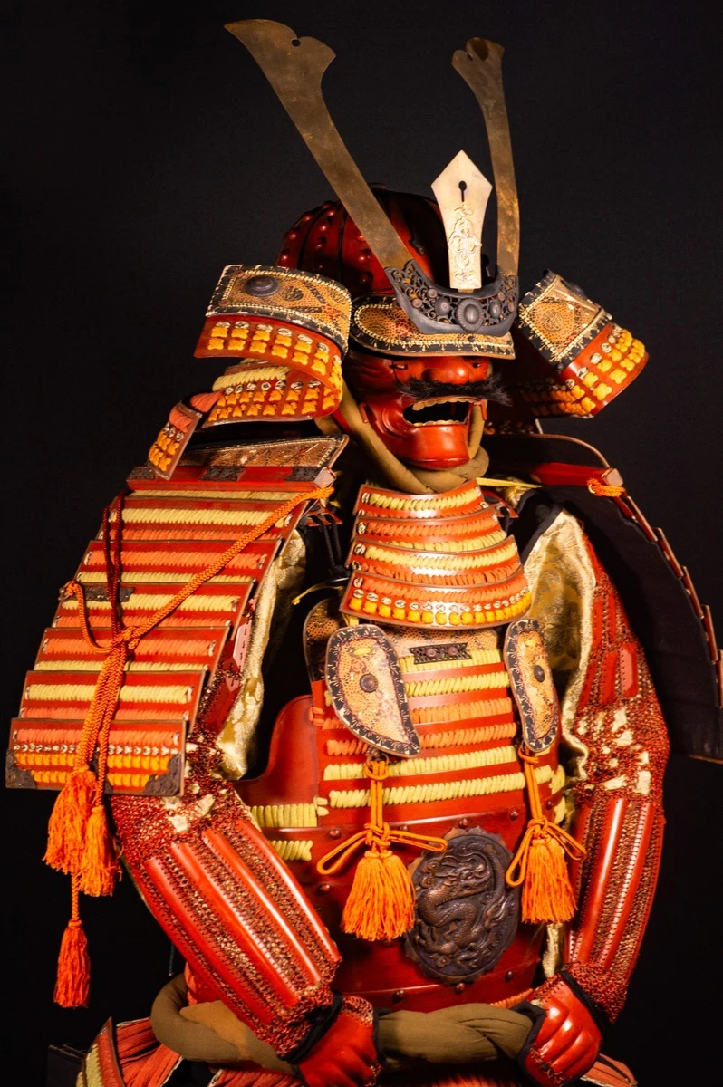武士甲古董日本装甲| eBay