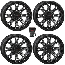 System 3 ST-6 14" Wheels Dark Tint Kawasaki Teryx Mule