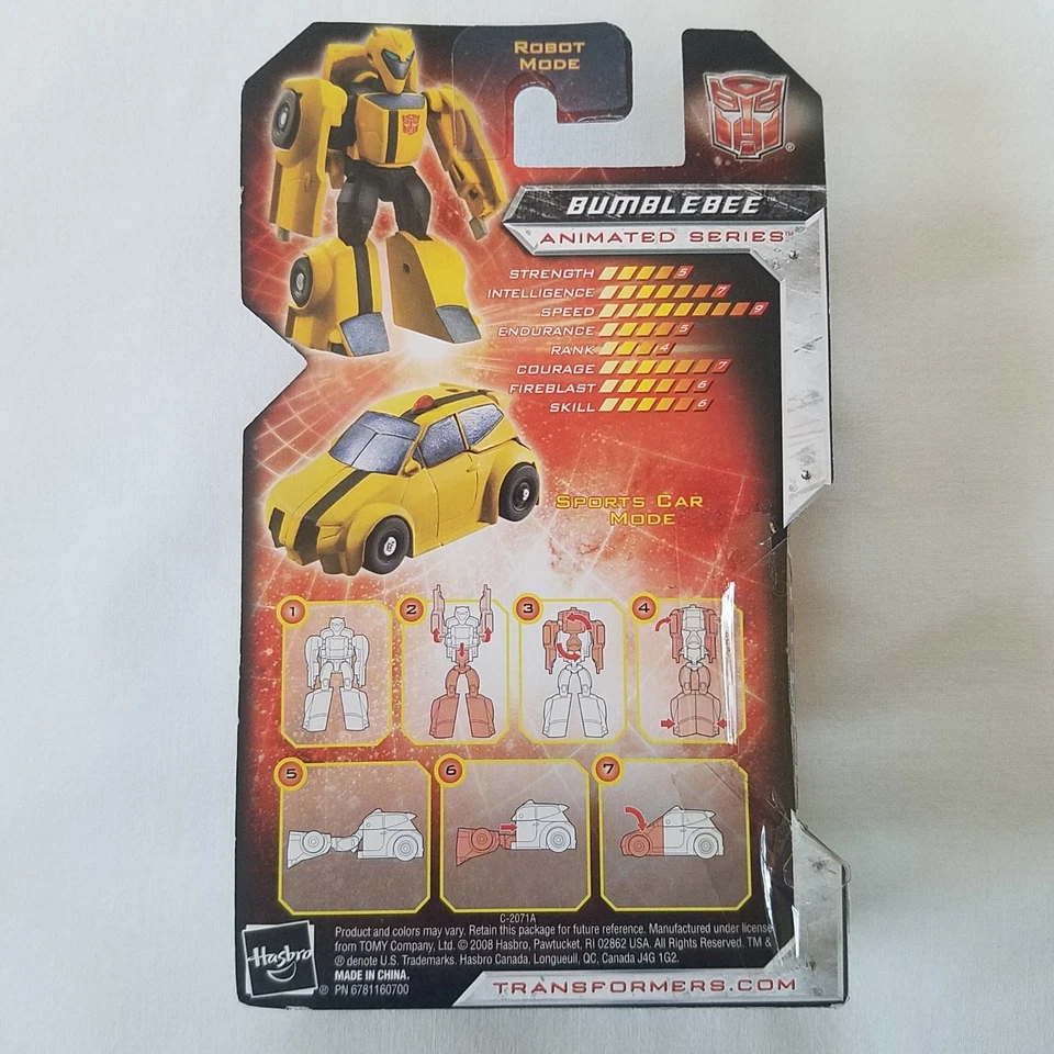 Transformers Universe Legends Class 2.0 Bumblebee Optimus Prowl Starscream MOSC - Image 3 of 4