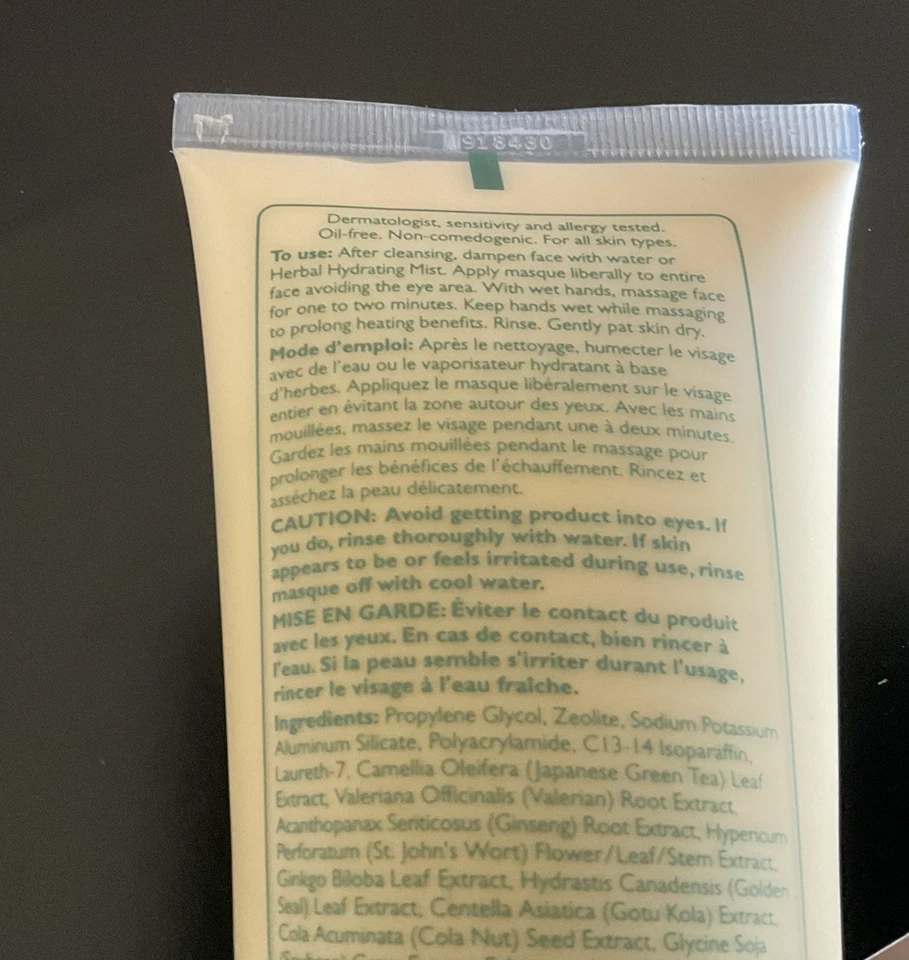 Beauticontrol warming trend green tea masque full size 5 oz mask Discontinued - Image 3 of 4