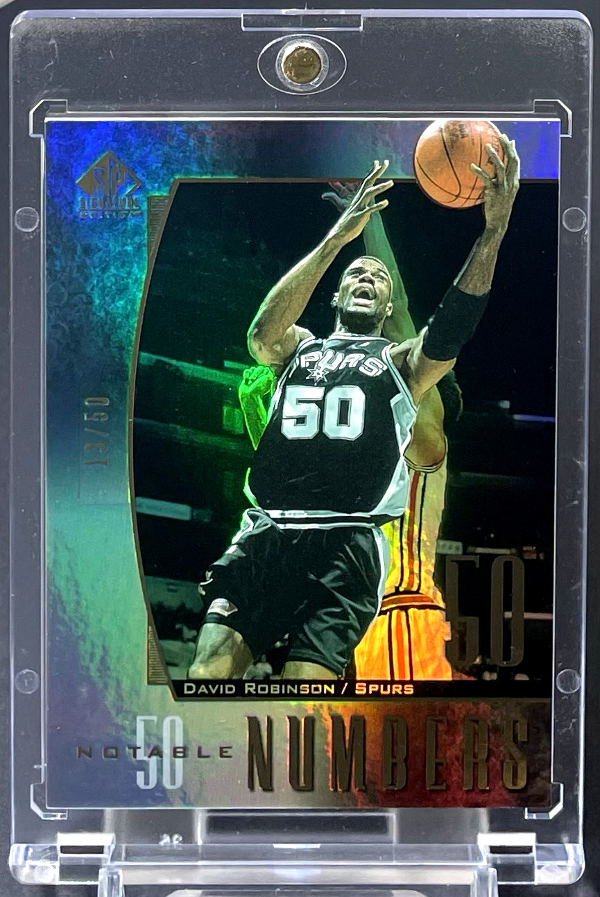 ( /50 ) David Robinson 2004-05 SP Signature Edition Notable Numbers #191 Spurs