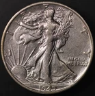 1945 S WALKING LIBERTY HALF DOLLAR | FRESH FROM A BOSTON COLLECTION-LOT BB-67