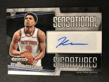 2024-25 Donruss Signature Series #SS-KMJ Kevin McCullar Jr. New York Knicks