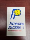 ES25 Indiana Pacers 1979/80 NBA Basketball Pocket Schedule - Marathon — photo 1