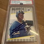 Ken Griffey Jr 1989 Fleer Autograph Rookie Card PSA AutoGem Mt 10🤯🤯🤯