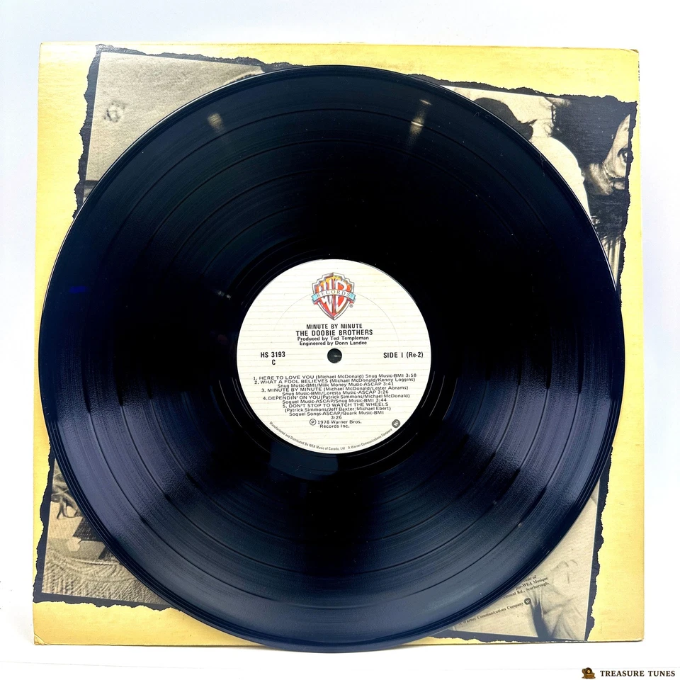 The Doobie Brothers – Minute By Minute Vinyl (LP, Album, Reissue) - Image 4 of 4