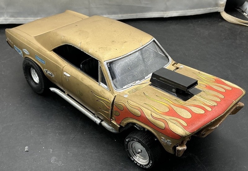 VINTAGE MODEL-AMT/MPC/REVELL Chevy Malibu Super Sport Tilt Nose Drag Car