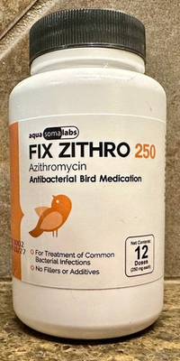 #ad FOR FISH Aquariums amp; FISH Tanks Fix Zithro 250mg 12 CT $49.95