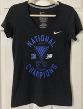 Nike Duke Blue Devils 2015 NCAA Basketball National Champions Medium Slim Black