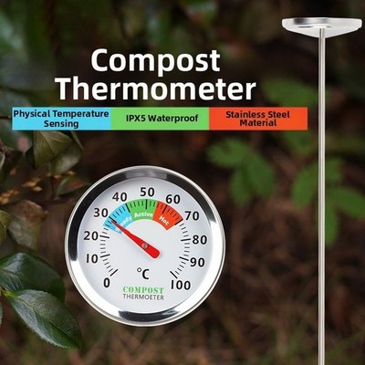 Kompostthermometer 30 cm und 50 cm zur Messung der Komposthaufentemperatur