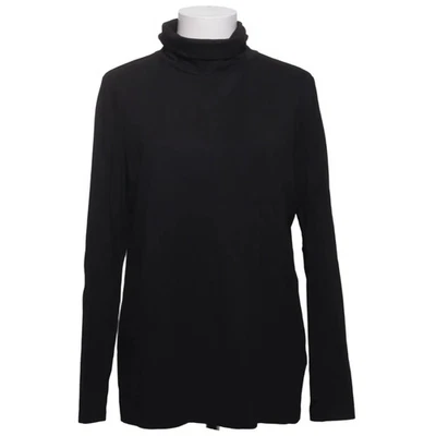 Tom Tailor, pull à col roulé, taille : 2XL, noir, coton, unicolore #32U - Photo 1/4