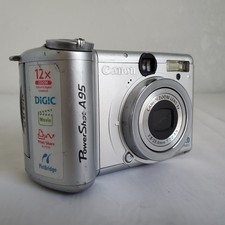 Canon PowerShot A95 Digital Camera 5.0MP FOR PARTS