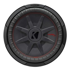 Used Kicker 48CWRT124 12" CompRT 1000W Peak Dual 4 Ohm Mount Subwoofer