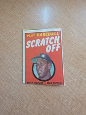 1970 Topps Scratch Off WILLIE STARGELL HOF Pittsburgh Pirates Scratched Off Mark