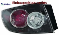 Abakus 216-1972R-UE Heckleuchte Rechts RüCklicht Hecklicht RüCkleuchte