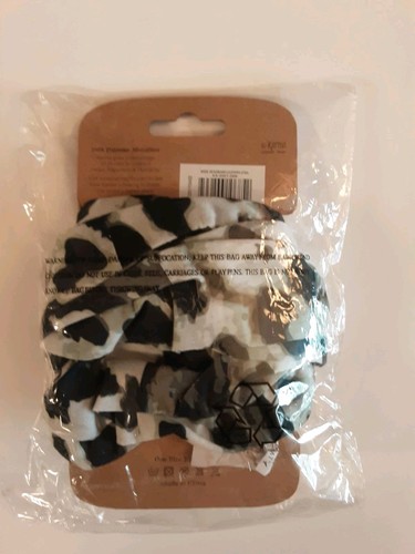 Nueva diadema ancha Karma multiusos patrón de leopardo blanco y negro - Imagen 3 de 4