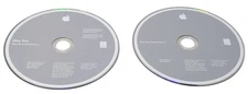 Original Apple Mac Pro OS X 10.4.7 Install 2 Discs 2Z691-5744-A & 5860-A