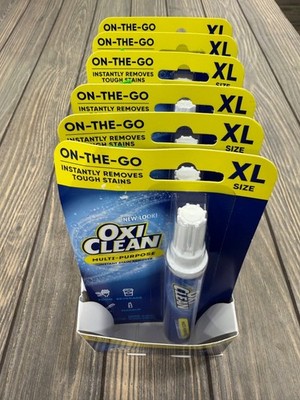 OxiClean Multi-Purpose Instant Stain Remover XL Size 0.74 Fl Oz Lot Of 6