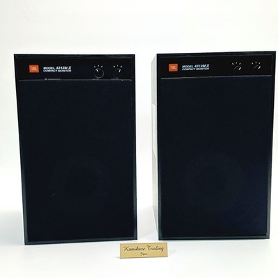 JBL 4312M 2 COMPACT MONITOR Speaker Pair Working Confirmed from