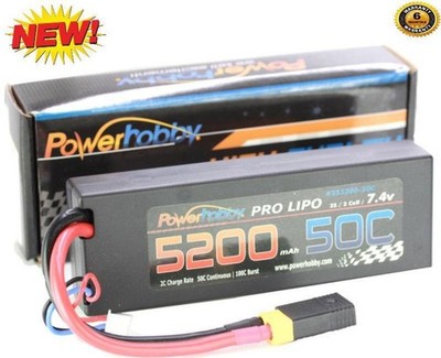 Powerhobby 2s 5200mah 50c Lipo Battery FOR TRAXXAS E-Revo VXl 2.0