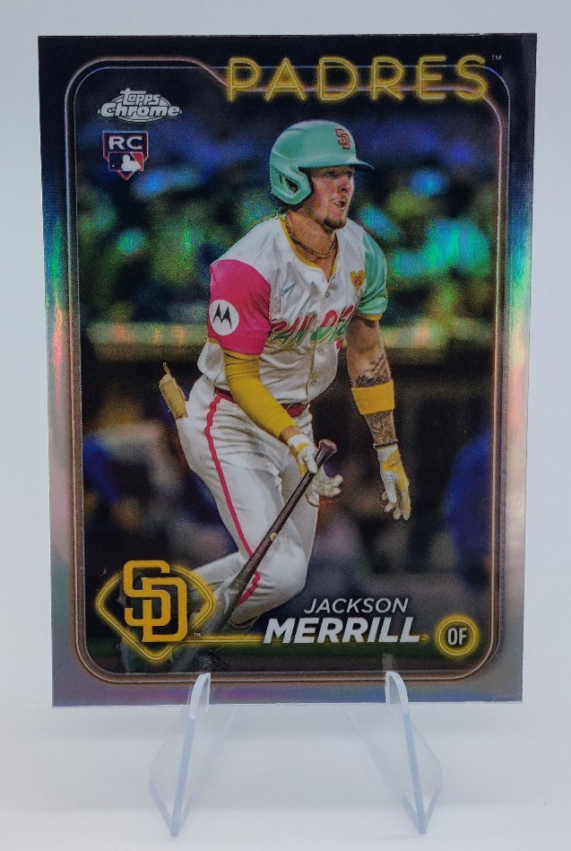 2024 Topps Chrome Update Jackson Merrill USC153 Refractor Padres Rookie RC