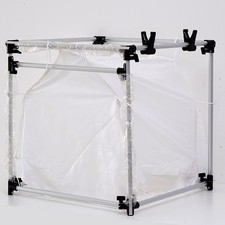 PORTABLE 50cm Sq. PHOTOGRAPHIC COLLAPSIBLE SHOOTING TABLE & LIGHT TENT WITH CASE