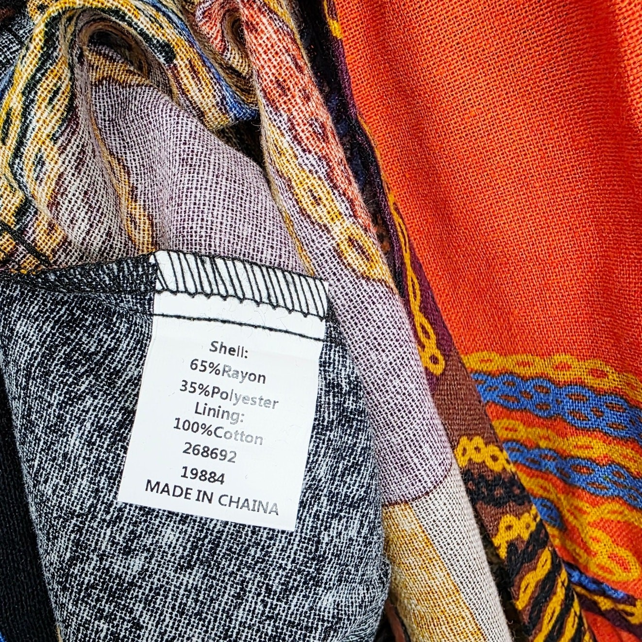 Ethno-chic Spaghetti Strap Patchwork Midi Summer … - image 6