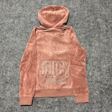 Juicy Couture Velour Zip Hoodie Kids 8/10 
