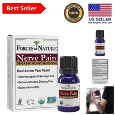 Natural Nerve Pain Support - Organic Soothing Formula with Lavender & Chamomile