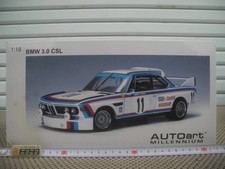 New and Unopened 1 18 AUTOART Millennium 87347 1973 BMW 3.0 CSL SPA Amon Stuck 1