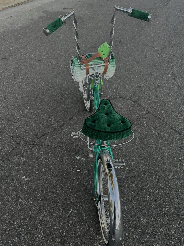 OG green lowrider bike pickup only new never used - Image 4 of 4
