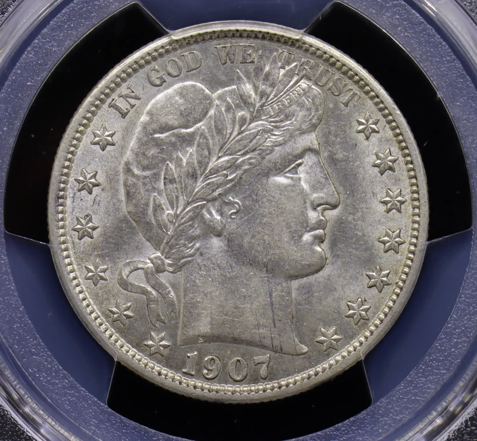 1907-D Barber Half Dollar PCGS AU58 - Image 2 of 4