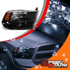 RIGHT/RH OE STYLE FRONT BUMPER HEADLIGHT LAMP FOR 2009-2018 RAM TRUCK 1500 2500