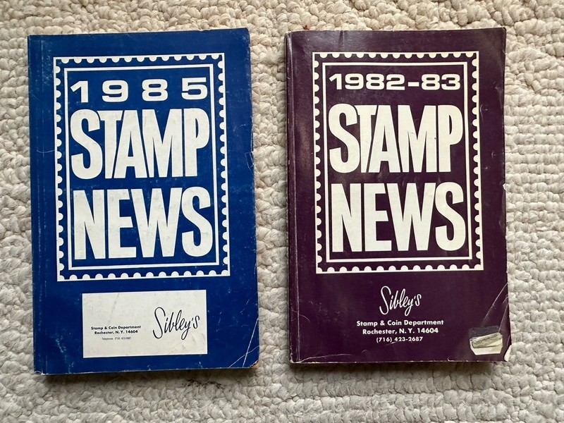 Stamp News - Lot of 2 From 1980s