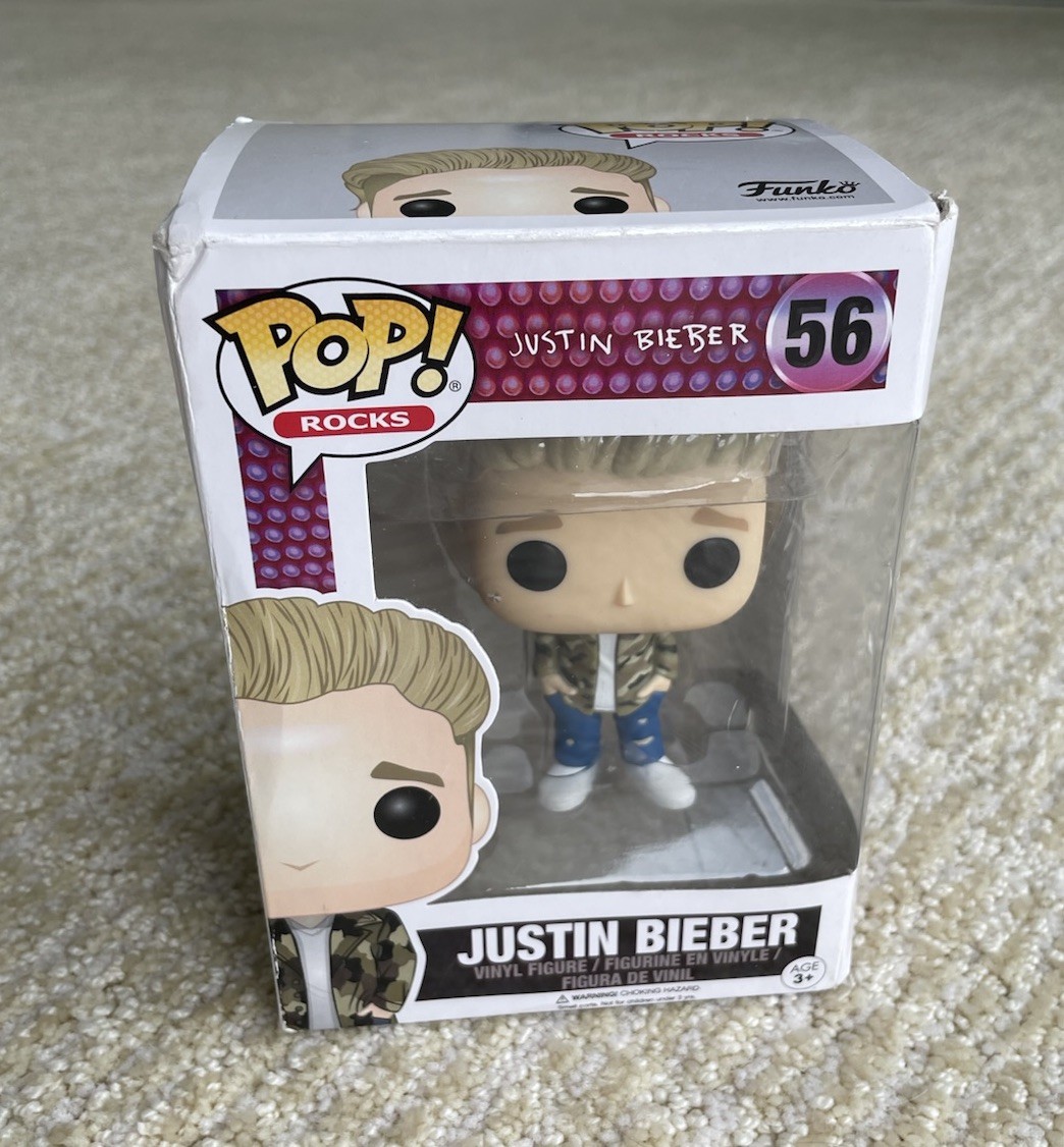 Funko POP！ Justin Bieber フィギュア　ファンコポップ Amazon.com: Funko Pop Rocks: Music - Justin Bieber Toy