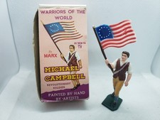 MARX Warriors of the World Revolutionary War Soldier MICHAEL CAMPBELL in Box
