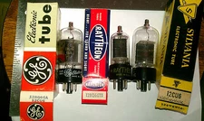 3 Tested 12BQ6GA / 12CU6 Beam Power Tubes (NOS GE) (NOS Raytheon) Westinghouse