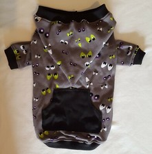 Scary Eyes Knit Hoodie Sweatshirt Coat Dog Puppy Teacup Pet Clothes 4xs - Large